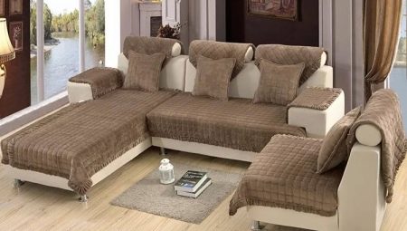 Sofa sofa: varietas, tips memilih