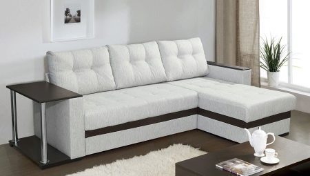 Ghế sofa góc trái: tính năng, loại và sự lựa chọn