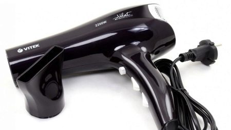 Secadores de cabelo Vitek: características e modelos populares