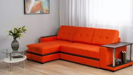 Ghế sofa góc nhỏ: loại, kích thước và bí quyết lựa chọn