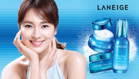 Features and types of Laneige cosmetics