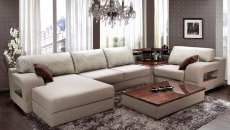 Varianter av sofaer: klassifisering og utvalg