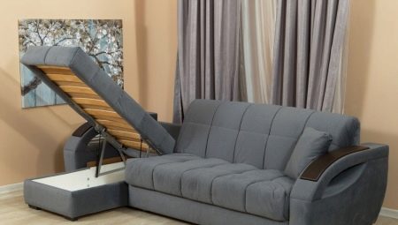 Ghế sofa góc chỉnh hình: tính năng, loại và lựa chọn