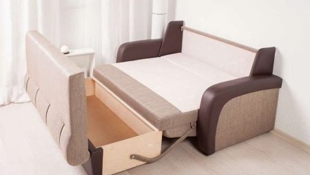 Canapele extensibile cu sertare pentru lenjerie