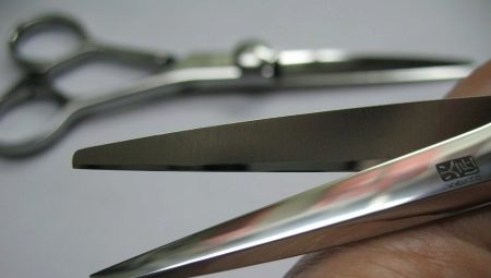 Afilado de tijeras de peluquería: dispositivos y características.