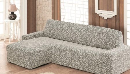 How to choose a cover for a corner sofa with an ottoman?