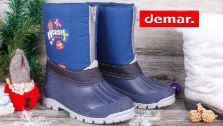 Sepatu bot salju Demar: deskripsi, model, tip untuk memilih