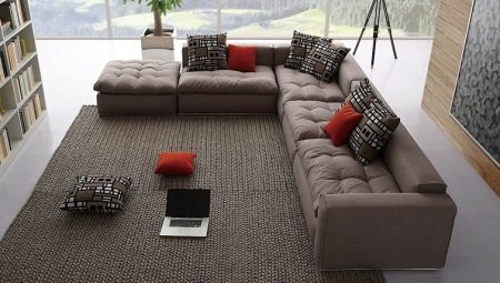Modulære sofaer: klassifisering og utvalg