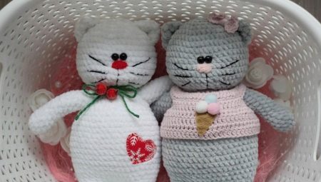 Description et modèles de tricot pour chats amigurumi originaux