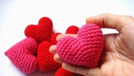 Crochet amigurumi heart: scheme at pamamaraan