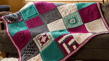 Crochet en technique patchwork