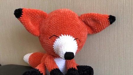 Fox amigurumi: uzorak i opis pletenja