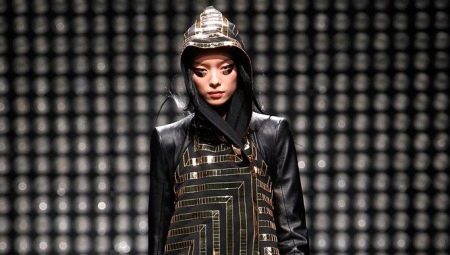 Cyberpunk stil i tøj og interiør