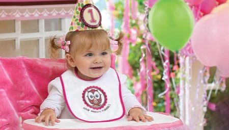 Cum să sărbătorești ziua de naștere a unei fetițe de 1 an?