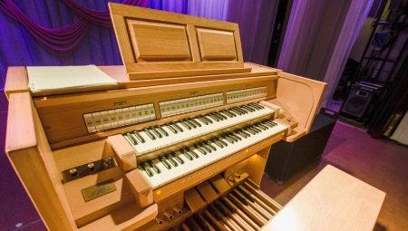 Elektrische Orgeln: Beschreibung und Gerät