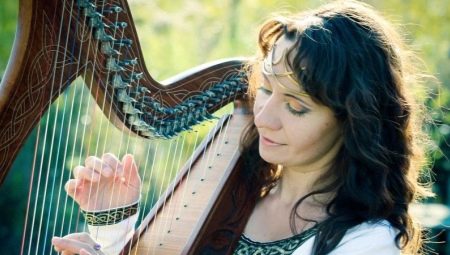 Keltische Harfe: Beschreibung und Spielmethoden
