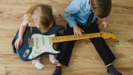 Výber detských elektrických gitár