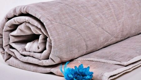 Ленени одеяла: описание и размери