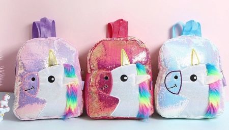 Mga backpack na may unicorn