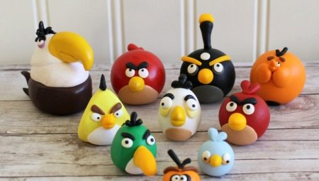 Angry Birds de pâte à modeler