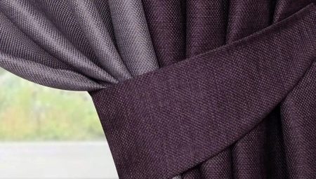 Hva er en dimout og hvilke gardiner er laget av stoff?