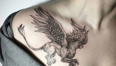 Što znače tetovaže grifona i kakve su?