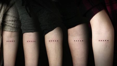 Какво означават татуировките на точки и какви са те?