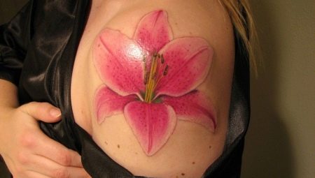 Ko simbolizē un kā tas ir Lilijas tetovējums meitenēm?