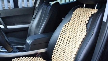 Fundas de asiento de coche de masaje de madera