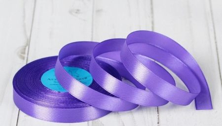 Mga katangian ng satin ribbons at ang kanilang aplikasyon
