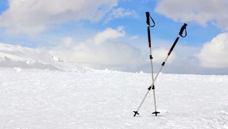 Como escolher bastões de esqui de acordo com sua altura?