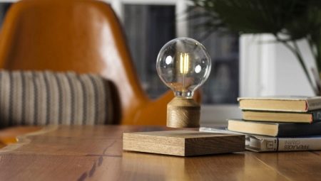 Lampade e lampade a levitazione: descrizione e principio di funzionamento