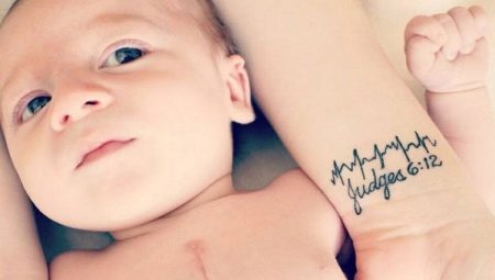 Review of tattoos dedicated to children