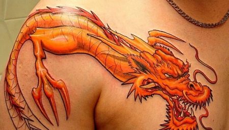 Преглед на татуировката на китайски дракон