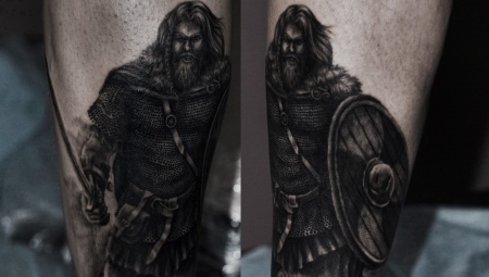Преглед на татуировката на воин