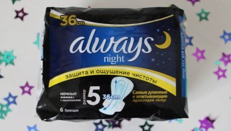 Características de las almohadillas Always Night