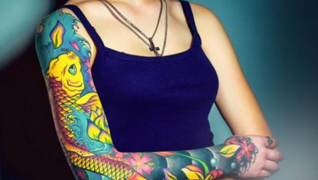 Features and varieties of color tattoos