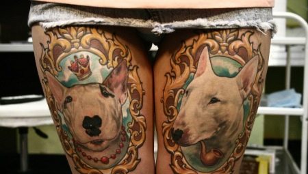 Tatuagem de bull terrier