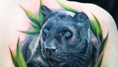 Panther Tattoo für Mädchen