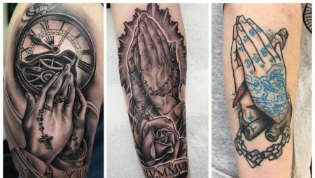 Tetovaža na rukama koje se mole