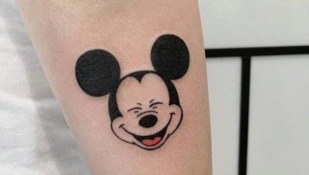 Miki egér tetoválás