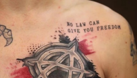 Anarchia tatuaggio