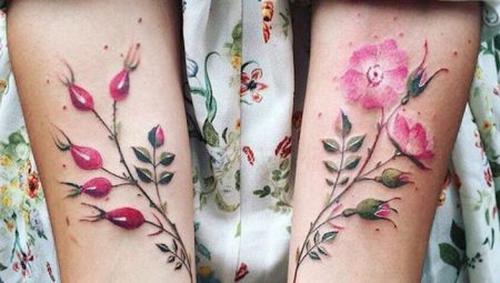 Akvarell stílusú tetoválás