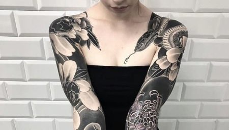 Blackwork tetoválás
