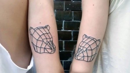 Tatuajes de geometría para niñas