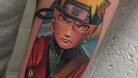 Naruto-tatoeage