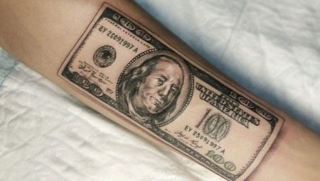 Tatuaj cu bani