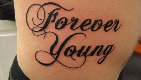 Tatuagem para sempre jovem