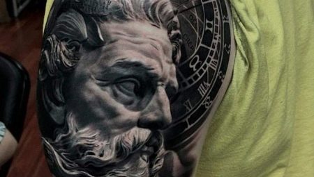 Tatuaj Zeus: sens și idei de schițe