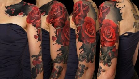 Tattoos am Arm für Mädchen
